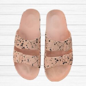 Freedom Moses | Angie | Pink with splatters |Size 39/40